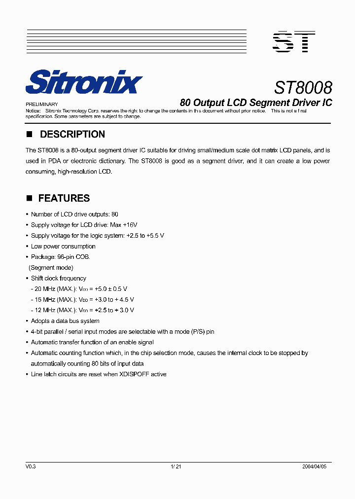 ST8008_4538482.PDF Datasheet