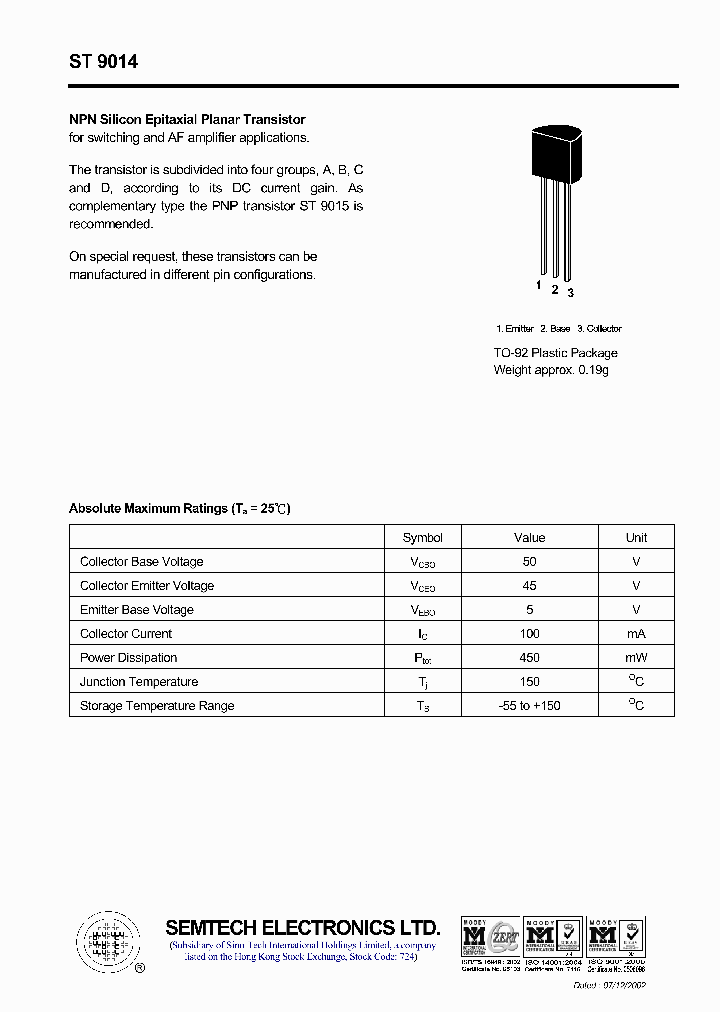 ST9014_4459327.PDF Datasheet