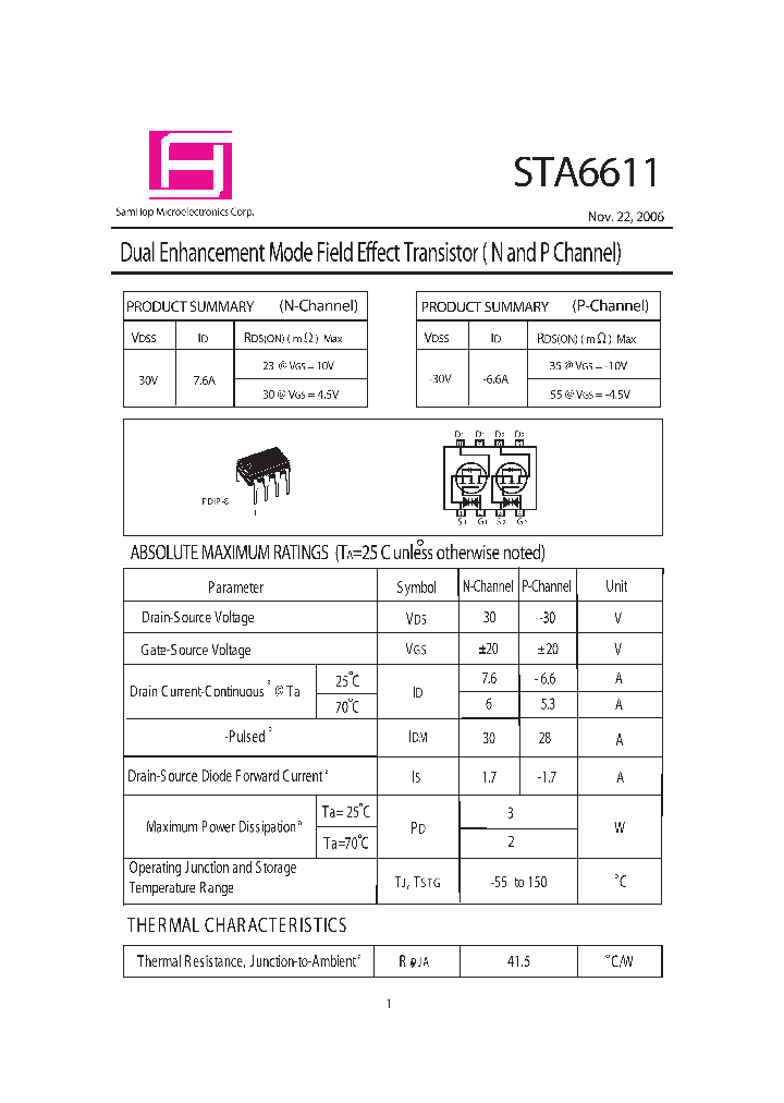 STA6611_4395276.PDF Datasheet