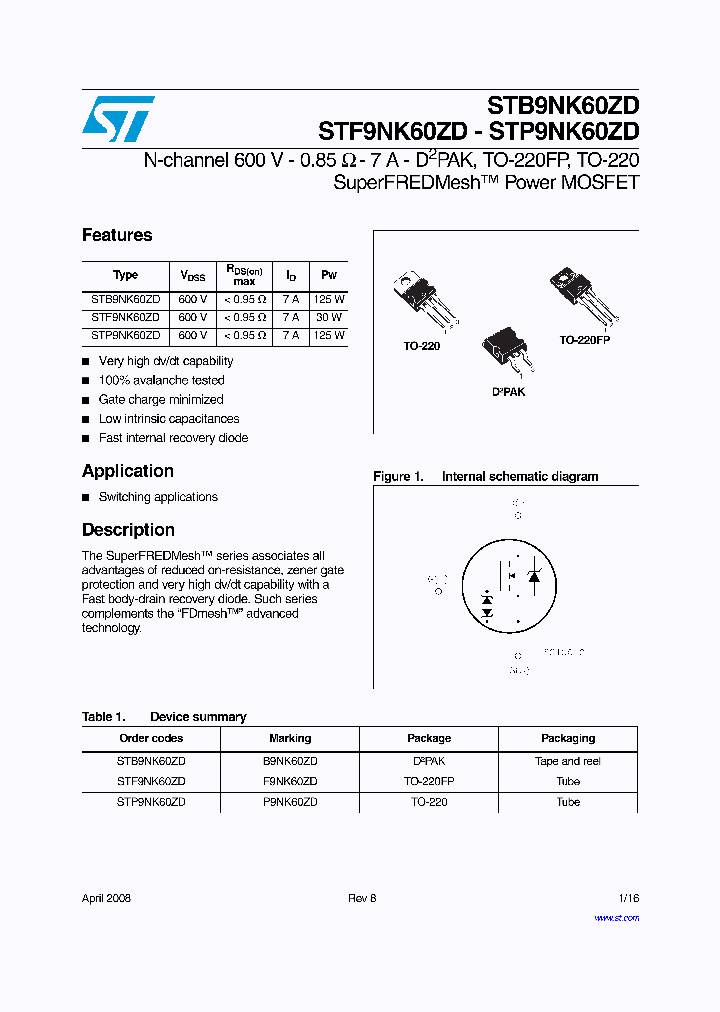 STB9NK60ZD08_4447959.PDF Datasheet