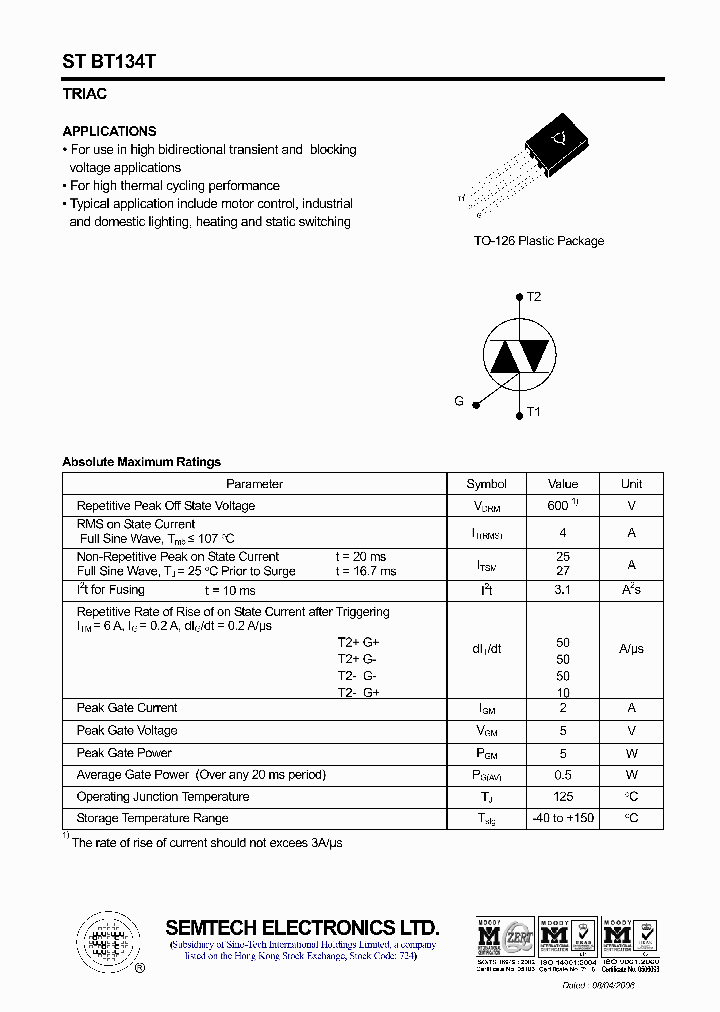 STBT134T_4419748.PDF Datasheet