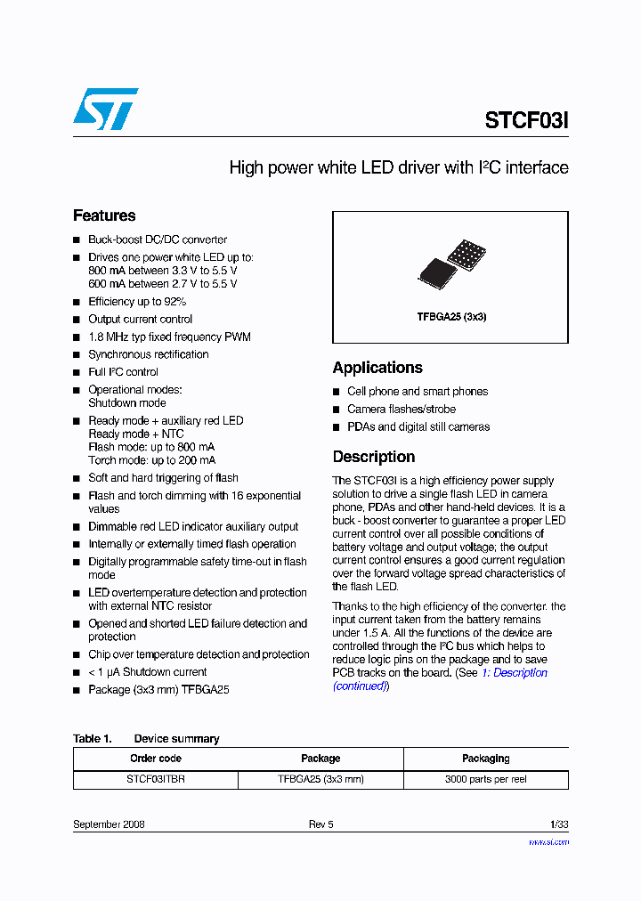 STCF03I08_4883199.PDF Datasheet