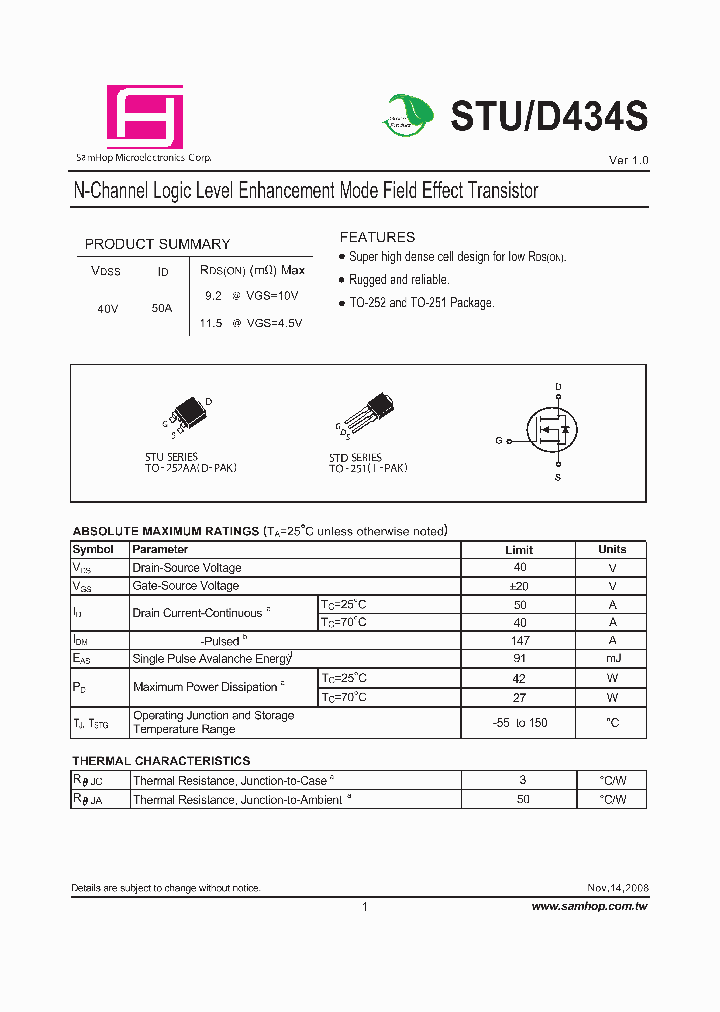 STD434S_4329075.PDF Datasheet