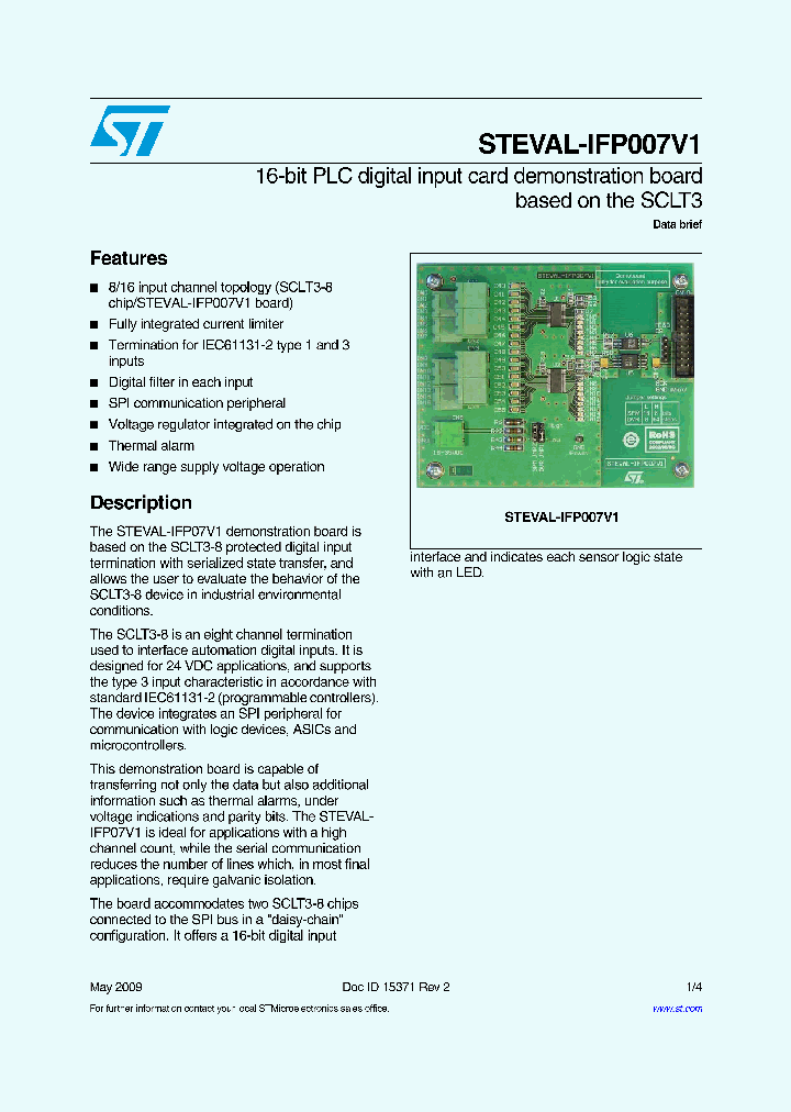 STEVAL-IFP007V1_4557415.PDF Datasheet
