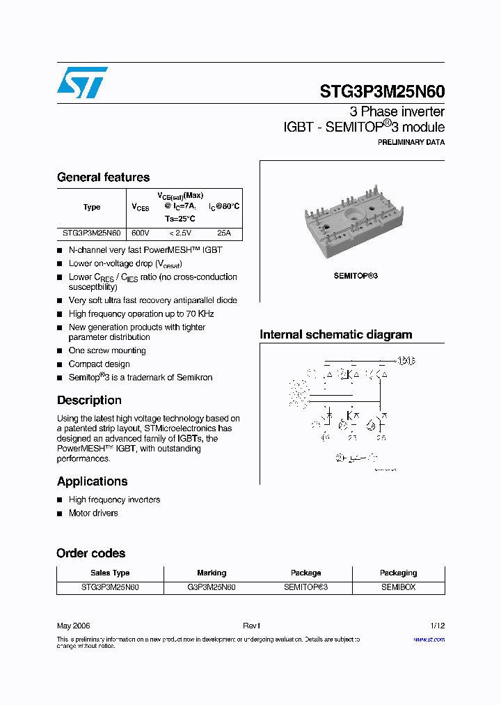 STG3P3M25N60_4508720.PDF Datasheet