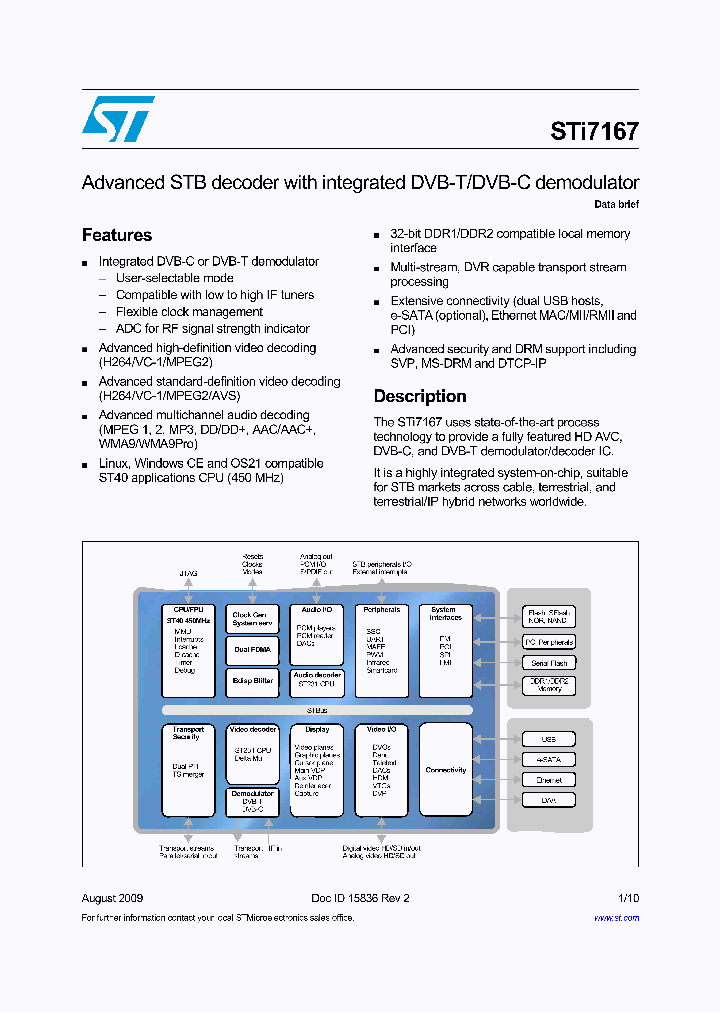 STI7167_4527850.PDF Datasheet