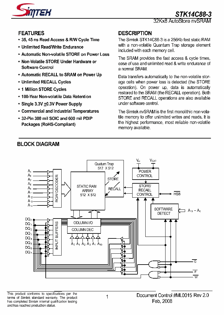 STK14C88-308_4490085.PDF Datasheet