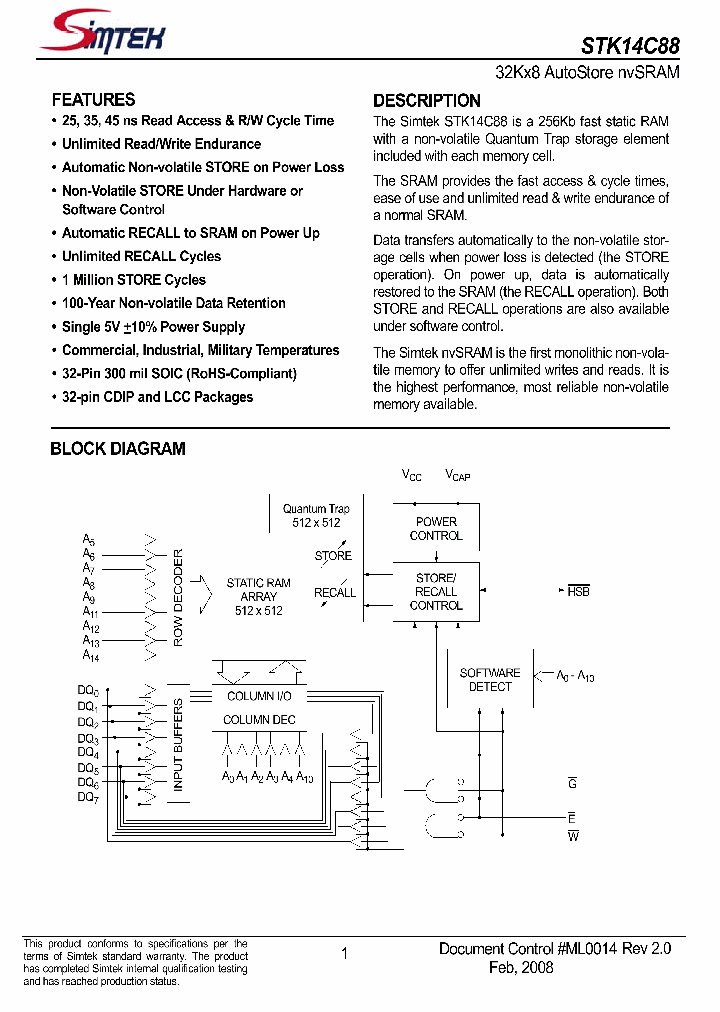 STK14C88-NF35_4490086.PDF Datasheet