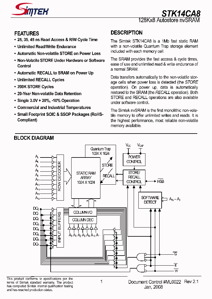 STK14CA808_4490087.PDF Datasheet