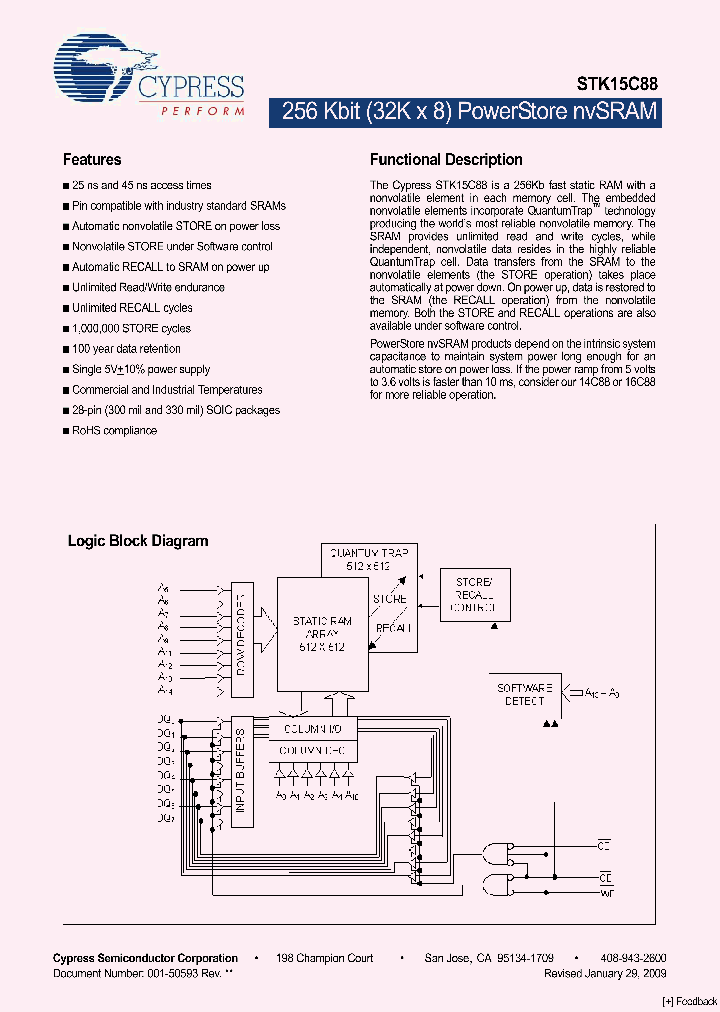 STK15C88-SF45_4779547.PDF Datasheet