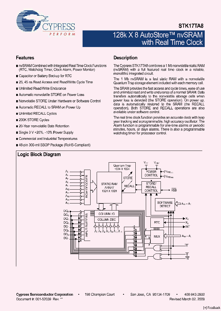 STK17TA8-RF25_4697123.PDF Datasheet