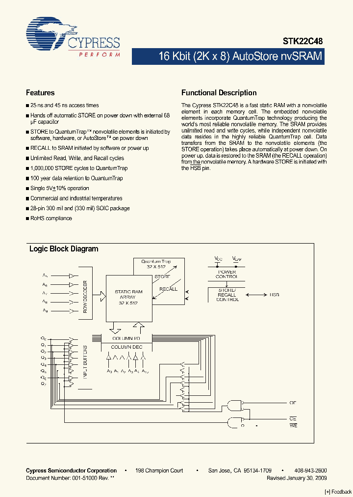 STK22C48-NF25_4610123.PDF Datasheet