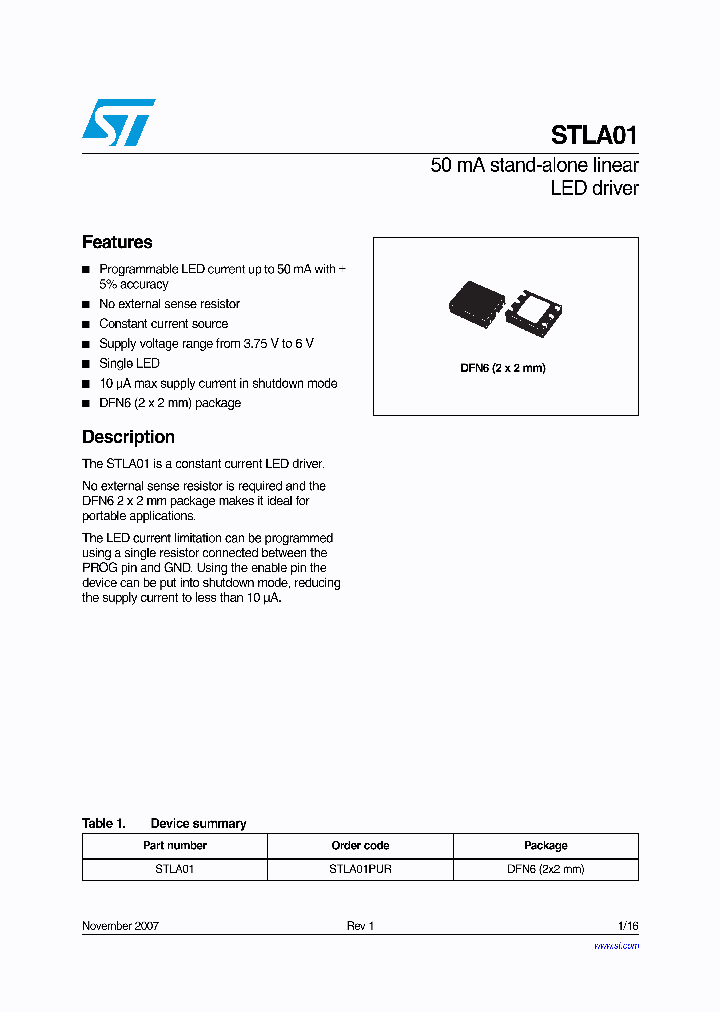 STLA01_4343032.PDF Datasheet