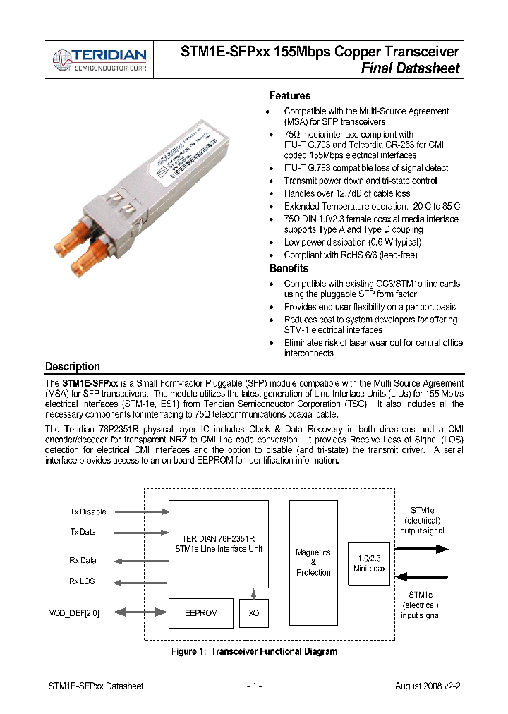 STM1E-SFP02_4661451.PDF Datasheet