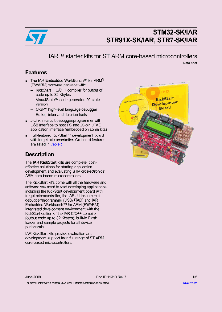 STM32-SK-IAR_4638803.PDF Datasheet