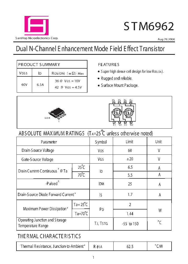 STM6962_4326572.PDF Datasheet