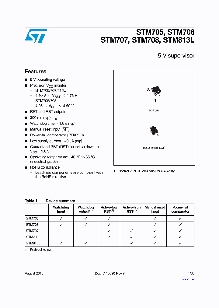 STM707DS6E_4915721.PDF Datasheet