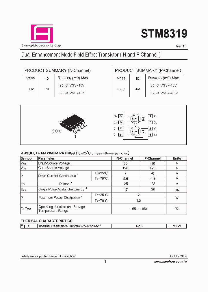 STM8319_4883912.PDF Datasheet