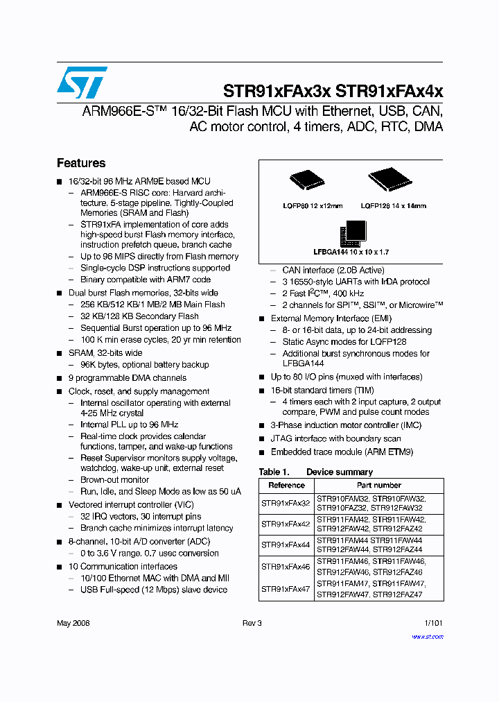 STR91XFAX3X_4243370.PDF Datasheet