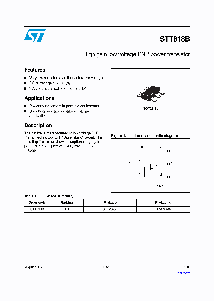 STT818B07_4195871.PDF Datasheet