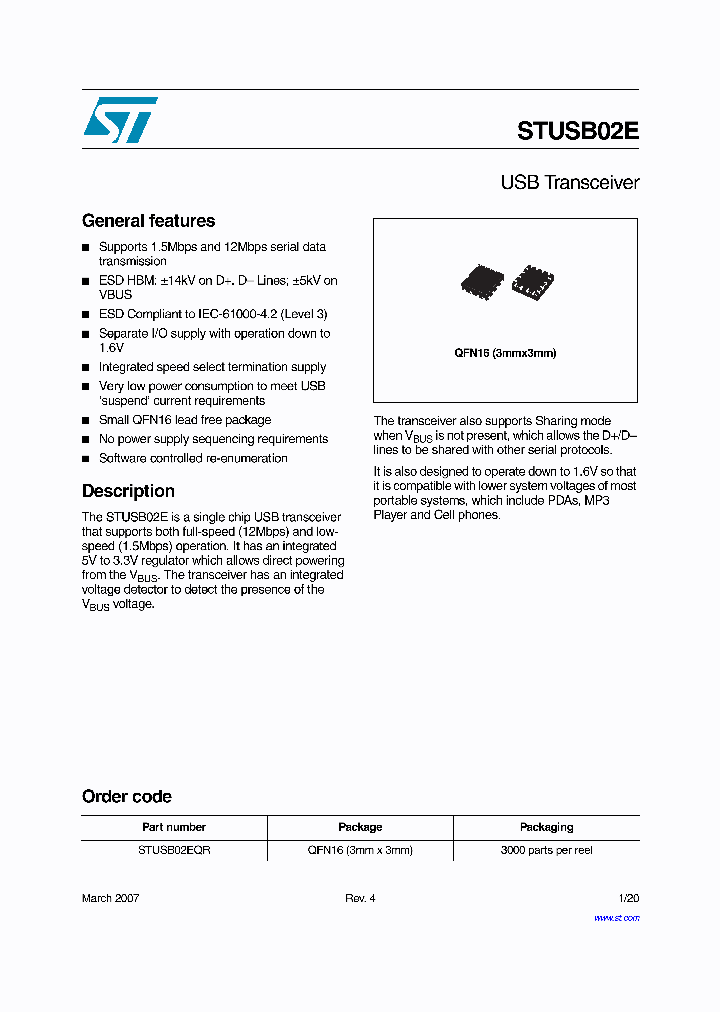 STUSB02E_4328165.PDF Datasheet