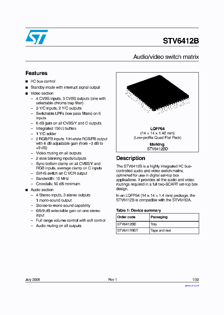 STV6412B_4236494.PDF Datasheet