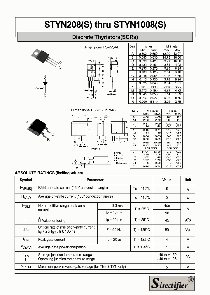 STYN208_4167226.PDF Datasheet