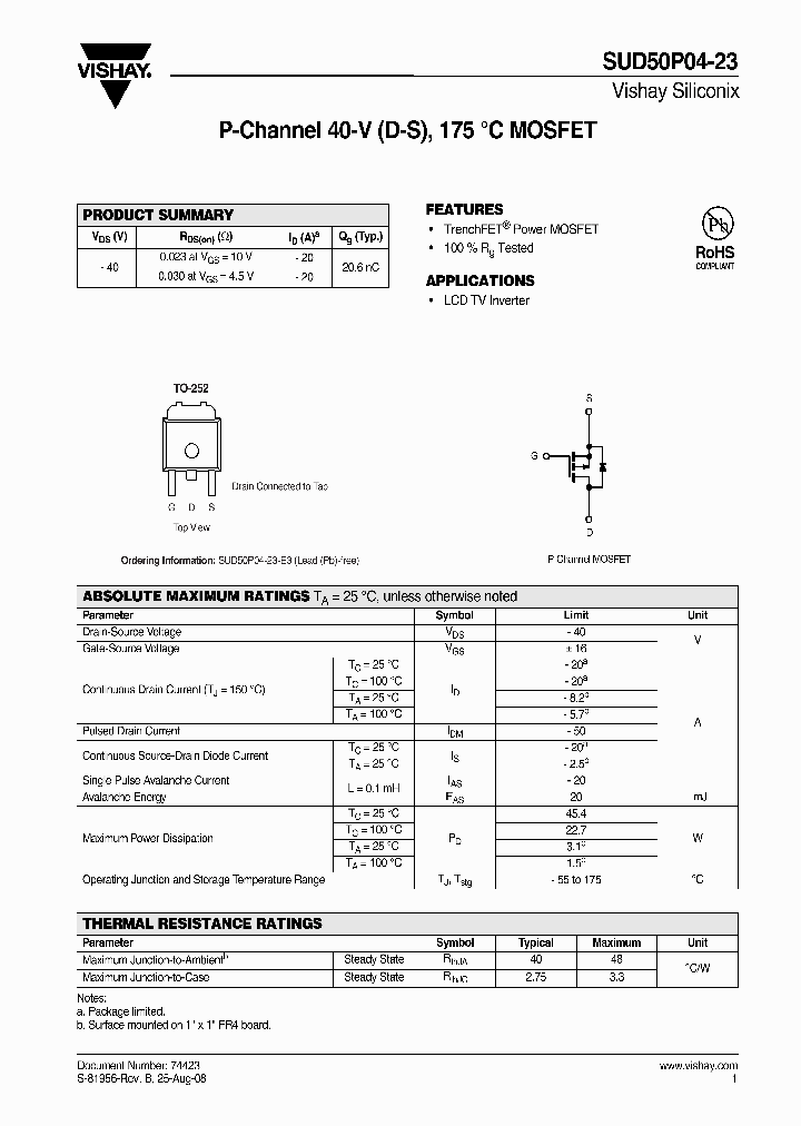 SUD50P04-23_4223766.PDF Datasheet