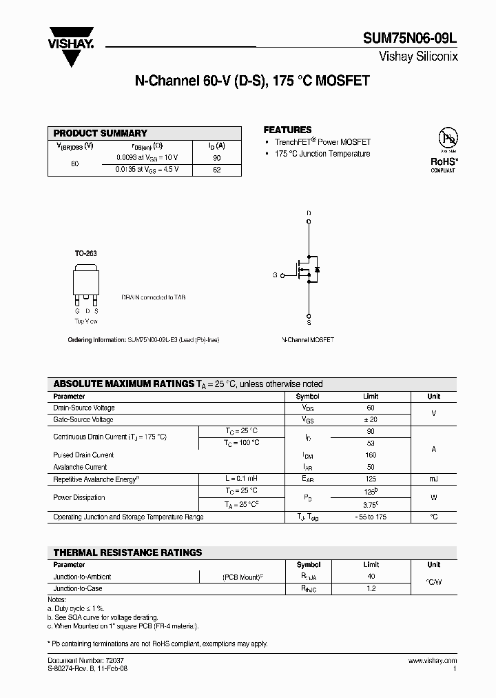 SUM75N06-09L_4357042.PDF Datasheet