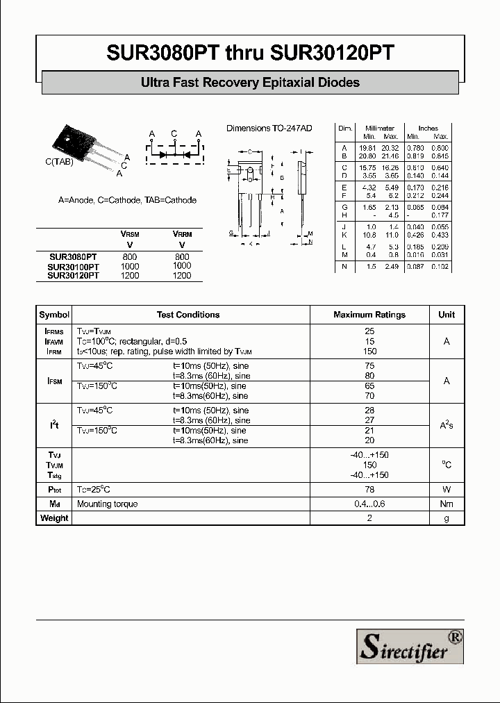 SUR30120PT_4882849.PDF Datasheet