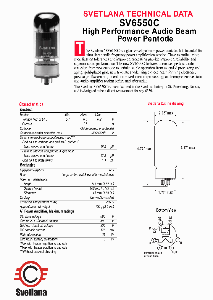 SV6550C_4780015.PDF Datasheet
