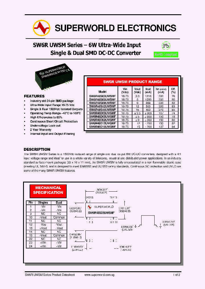 SW6R48D03UWSMF_4494324.PDF Datasheet