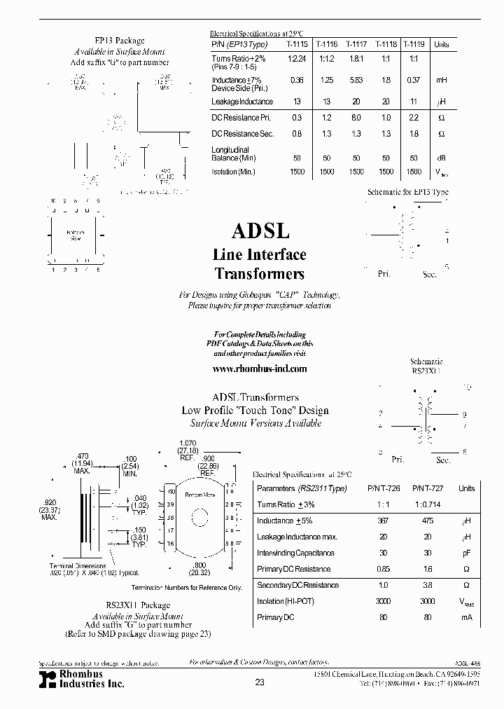T-1116_4367854.PDF Datasheet