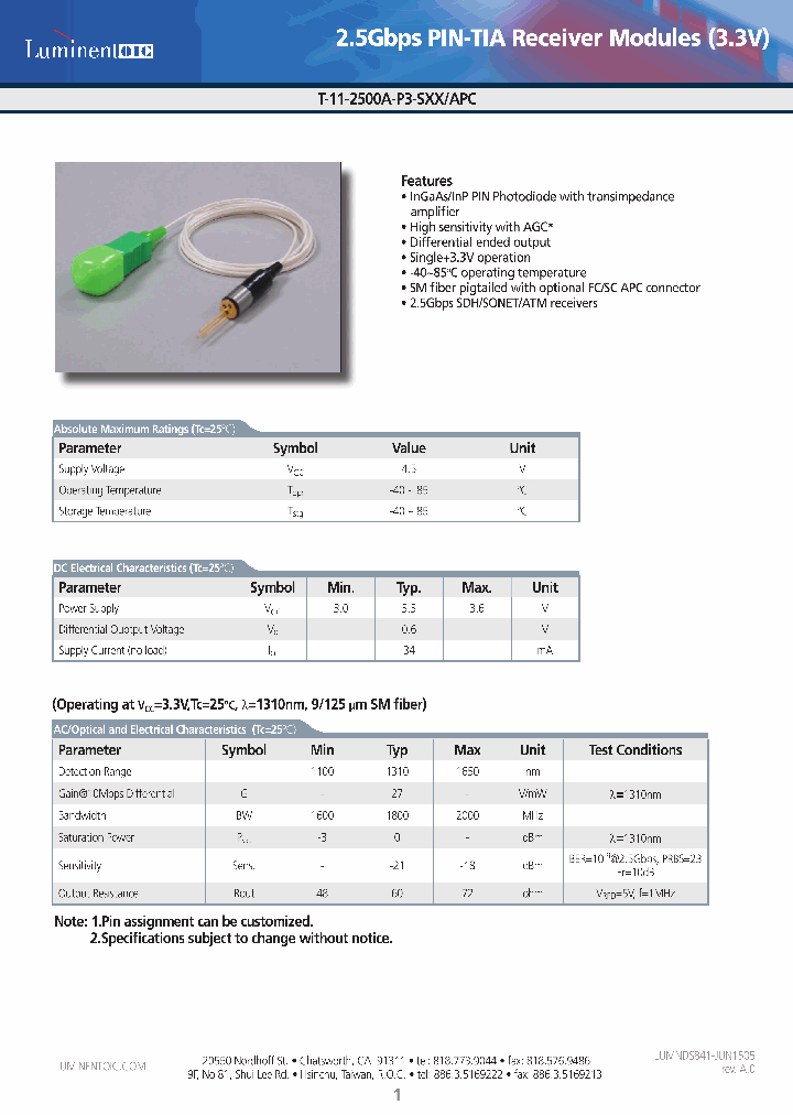 T-11-2500A-P3-SFC-APC_4536672.PDF Datasheet