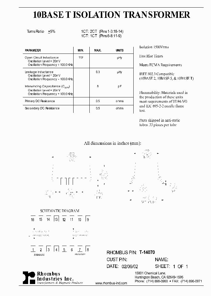 T-14070_4876319.PDF Datasheet