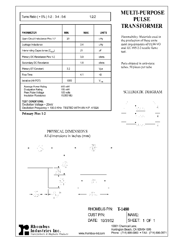 T-1480_4843208.PDF Datasheet