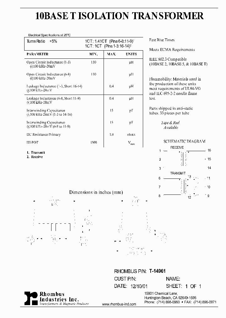 T-14961_4511597.PDF Datasheet