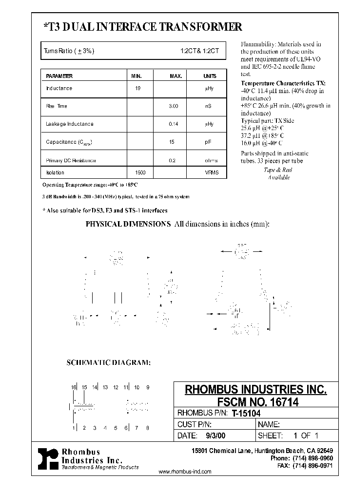T-15104_4493685.PDF Datasheet