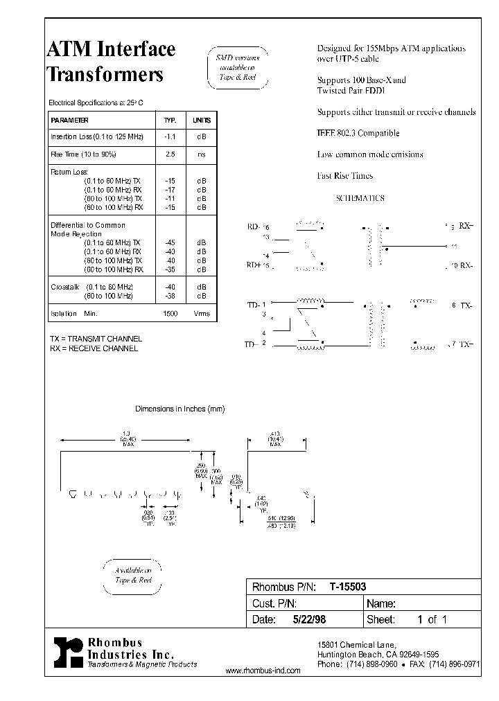 T-15503_4819422.PDF Datasheet