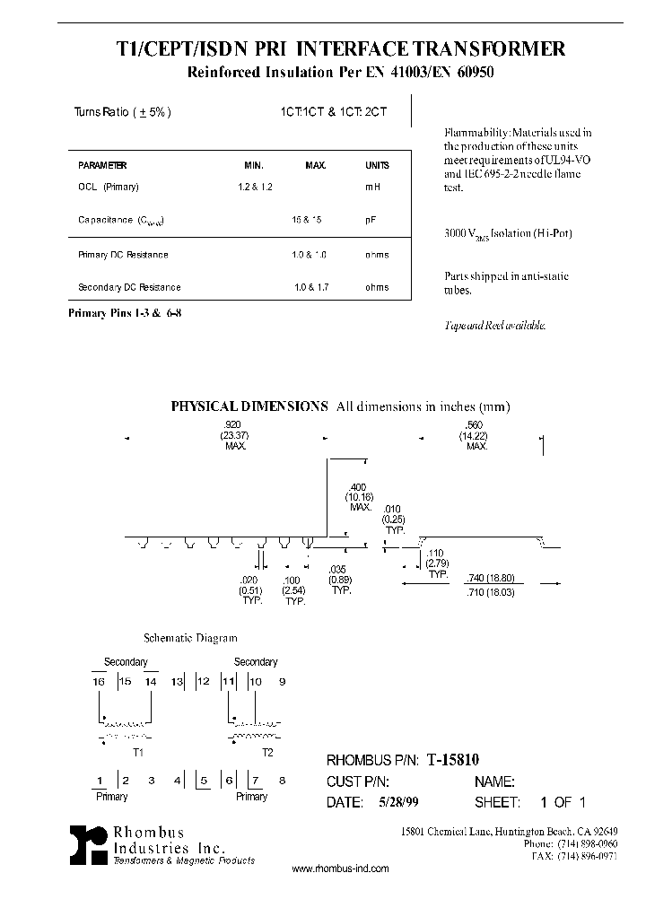 T-15810_4727336.PDF Datasheet