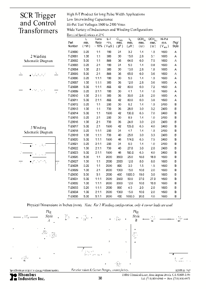 T-20030_4922406.PDF Datasheet
