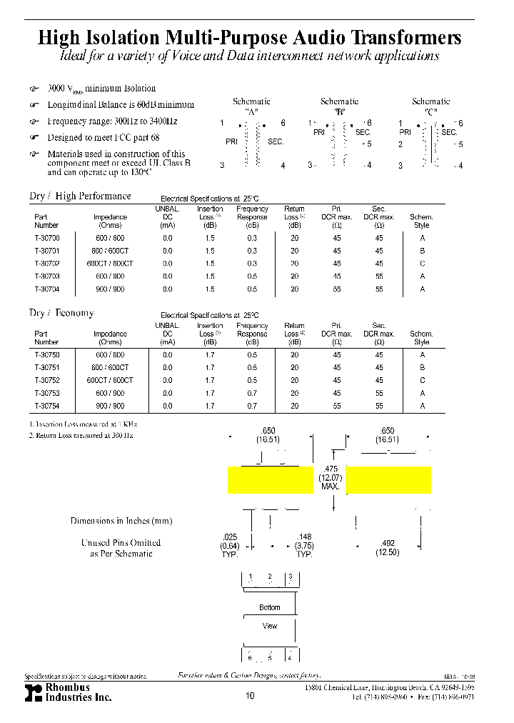 T-30700_4739321.PDF Datasheet