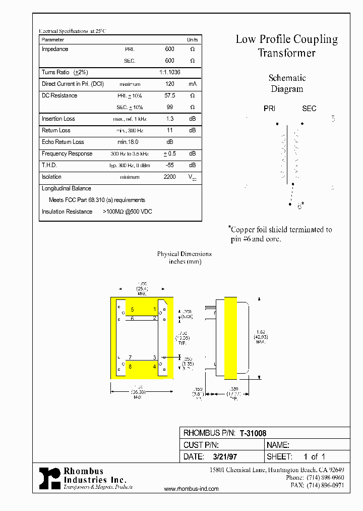 T-31008_4591006.PDF Datasheet