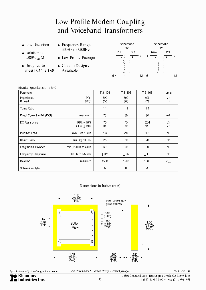 T-31105_4330518.PDF Datasheet