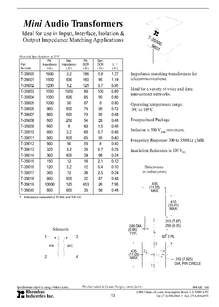 T-35009_4368612.PDF Datasheet