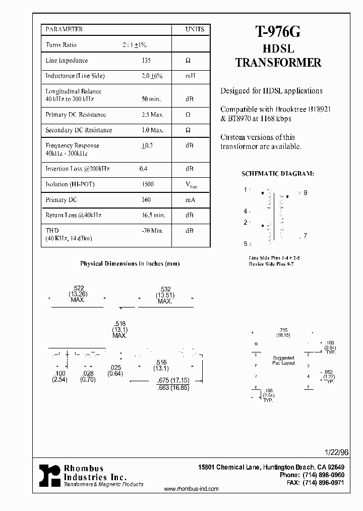 T-976G_4819269.PDF Datasheet