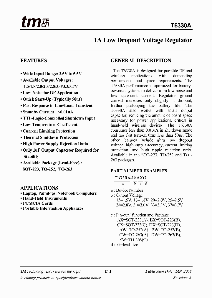 T6330A-XXBWG_4621912.PDF Datasheet