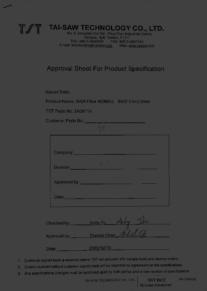TA0971A_4543562.PDF Datasheet