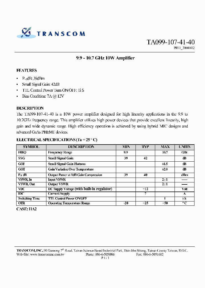TA099-107-41-40_4643265.PDF Datasheet