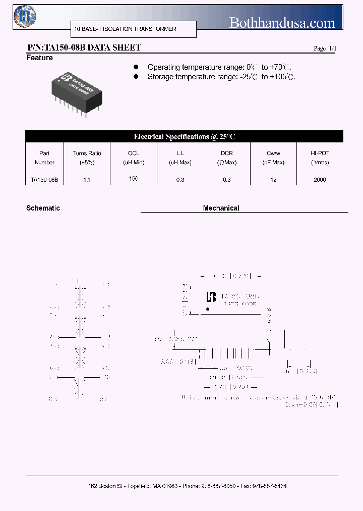 TA150-08B_4866649.PDF Datasheet